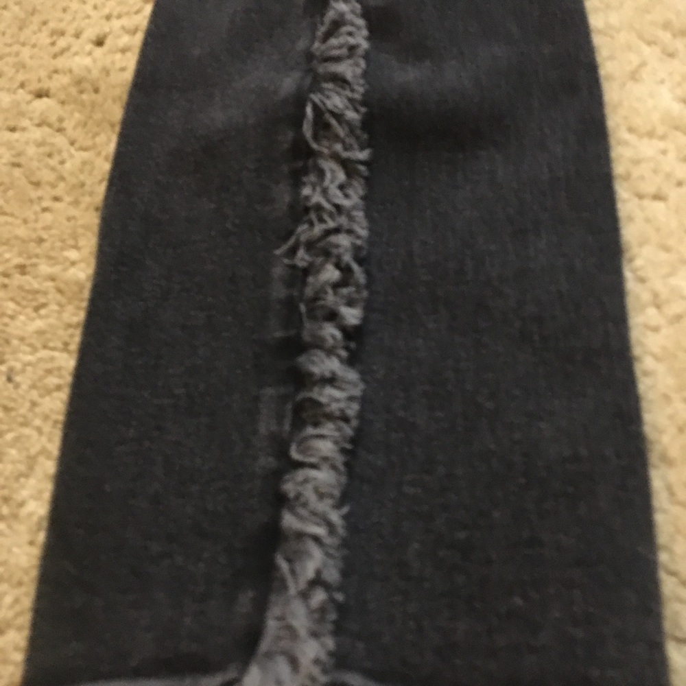 NWT Rare Good American Good Classic Fray Fringe Jeans Size 4 - Picture 6 of 14